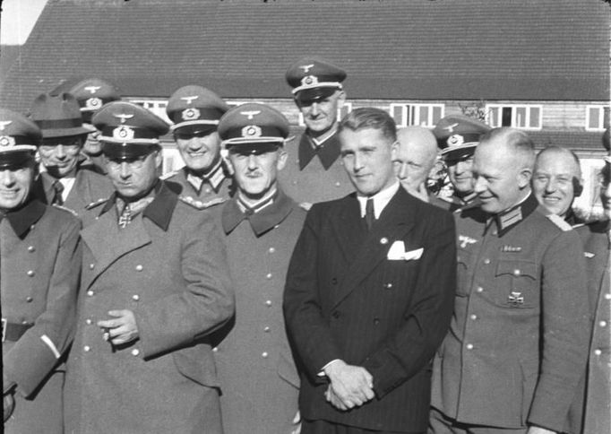 Wernher von Braun at Peenemünde Army Research Center.