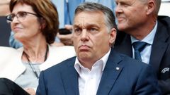 Euro 2016, Maďarsko-Island: maďarský premiér Viktor Orbán