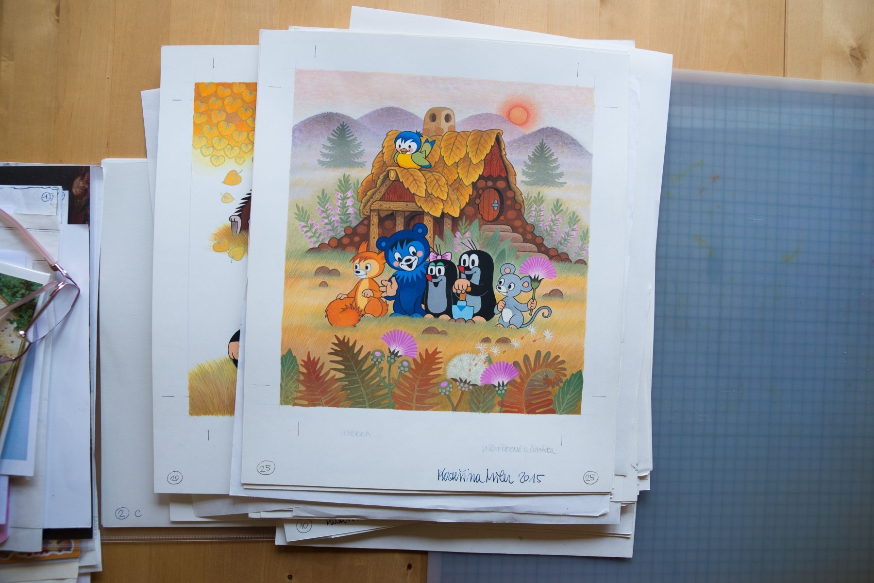 Kateřina Miler - Krtek na návštěvě - Krtečková