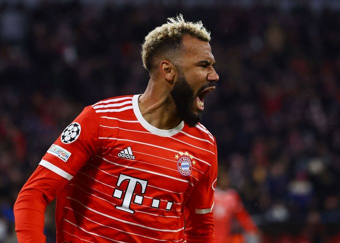 Choupo-Moting slaví gól v odvetě osmifinále LM Bayern - PSG