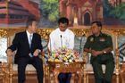 Výsledek jednání šéfa OSN s juntou v Barmě?Prázdné ruce