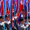 Vojenská přehlídka k oslavám 70. výročí vzniku KLDR