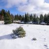 První sníh na Šumavě