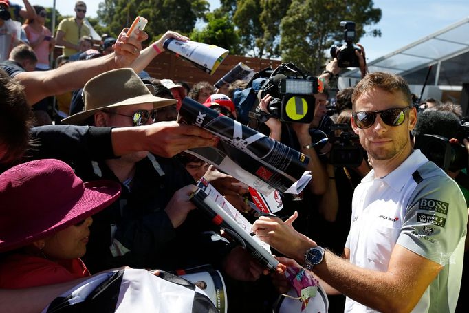 F1, VC Austrálie 2014: Jenson Button, McLaren