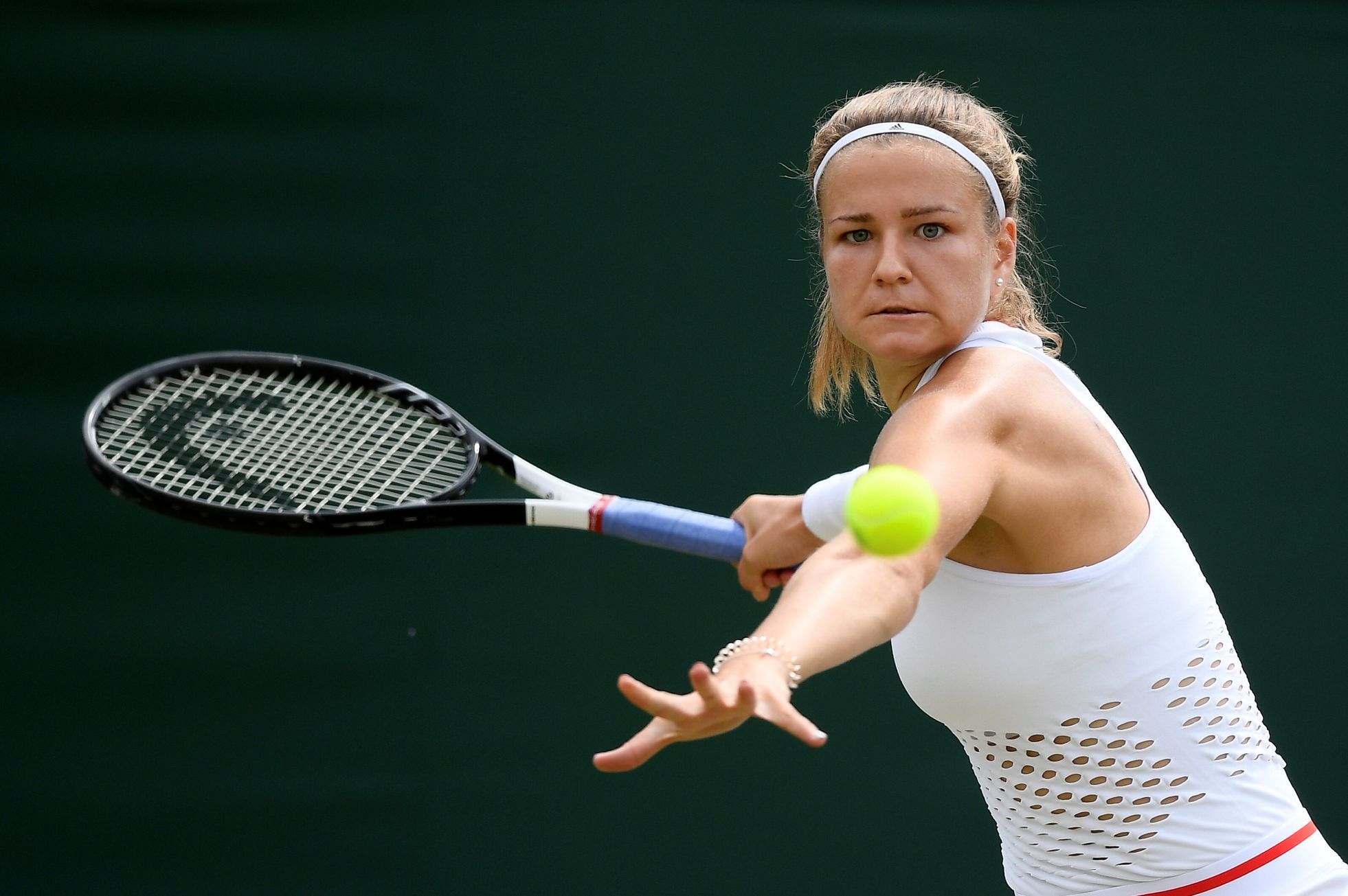 Karolína Muchová v osmifinále Wimbledonu 2019