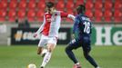 Lukáš Masopust v zápase Evropské ligy Slavia - Beer Ševa