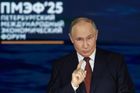 Nechceme, aby Kyjev kapituloval, ale aby uznal realitu na bojišti, tvrdí Putin