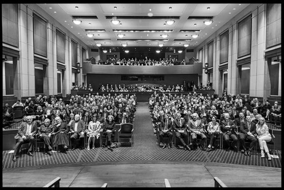 Snímek, který Roman Franc pořídil v americkém Kongresu, když tam probíhaly oslavy 30. výročí projevu Václava Havla.
