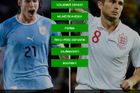 Uruguay vs Anglie. Kdo si zachová šanci na postup?