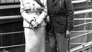Německá herečka Marlene Dietrichová se svým manželem Rudolfem Sieberem. Vzali se v roce 1923 a o rok později se jim narodila dcera Maria.