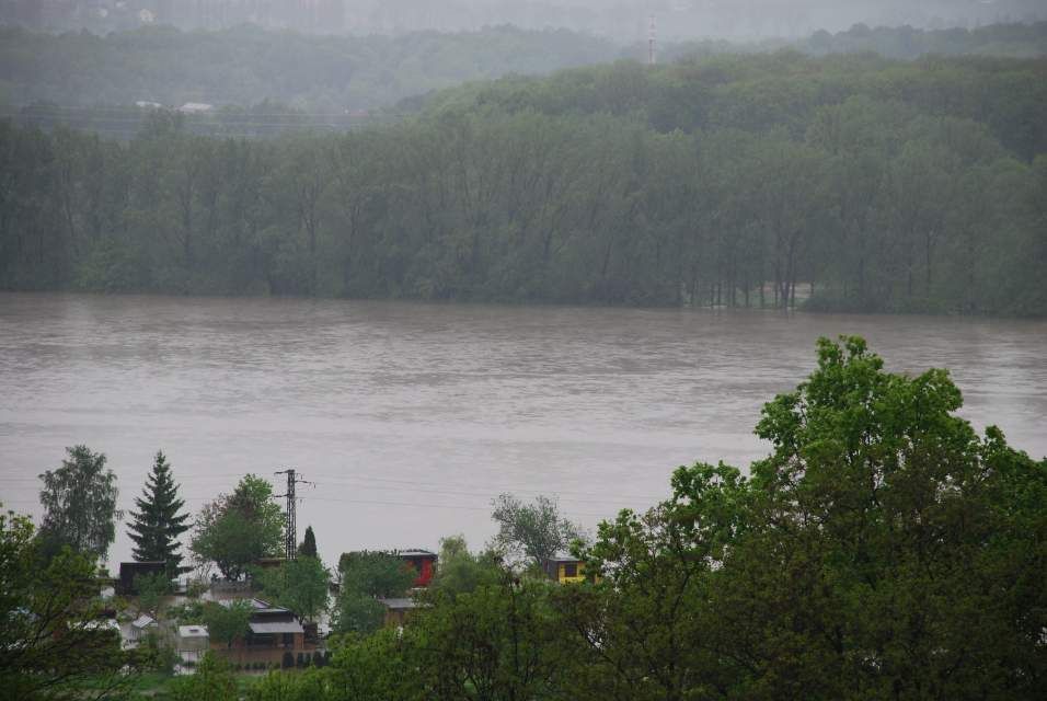Povodně - Proskovice - 2010