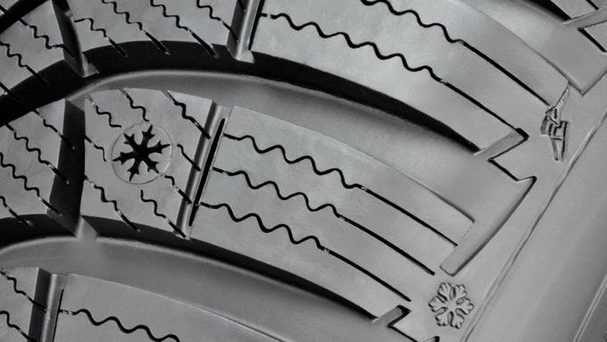 Ilustrační foto - zimní pneumatika Goodyear.