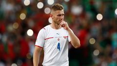Jakub Brabec v zápase Ligy národů Portugalsko - Česko