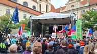 Spolu, předvolební kampaň, Brno, parlamentní volby, Petr Fiala