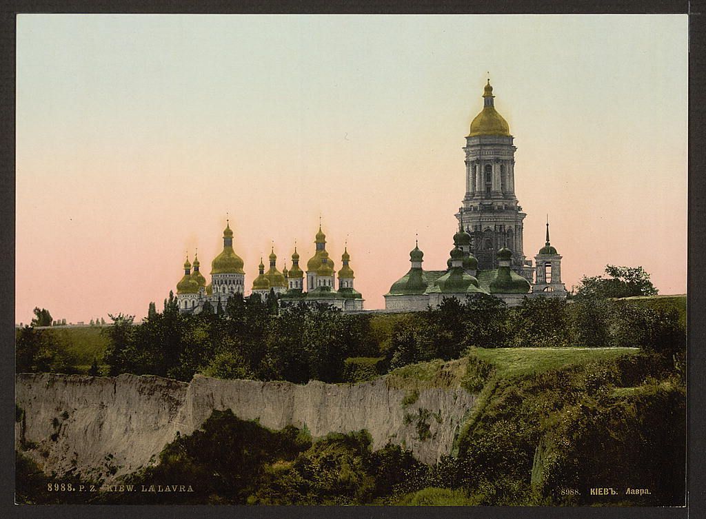 Ukrajina na historických barevných fotografiích z let 1890 - 1900. Fotochromové tisky, Library of Congress