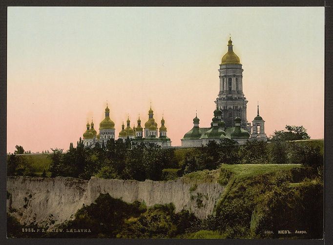 Ukrajina na historických barevných fotografiích z let 1890 - 1900. Fotochromové tisky, Library of Congress