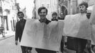 Studentská demonstrace proti válce, Praha 1968