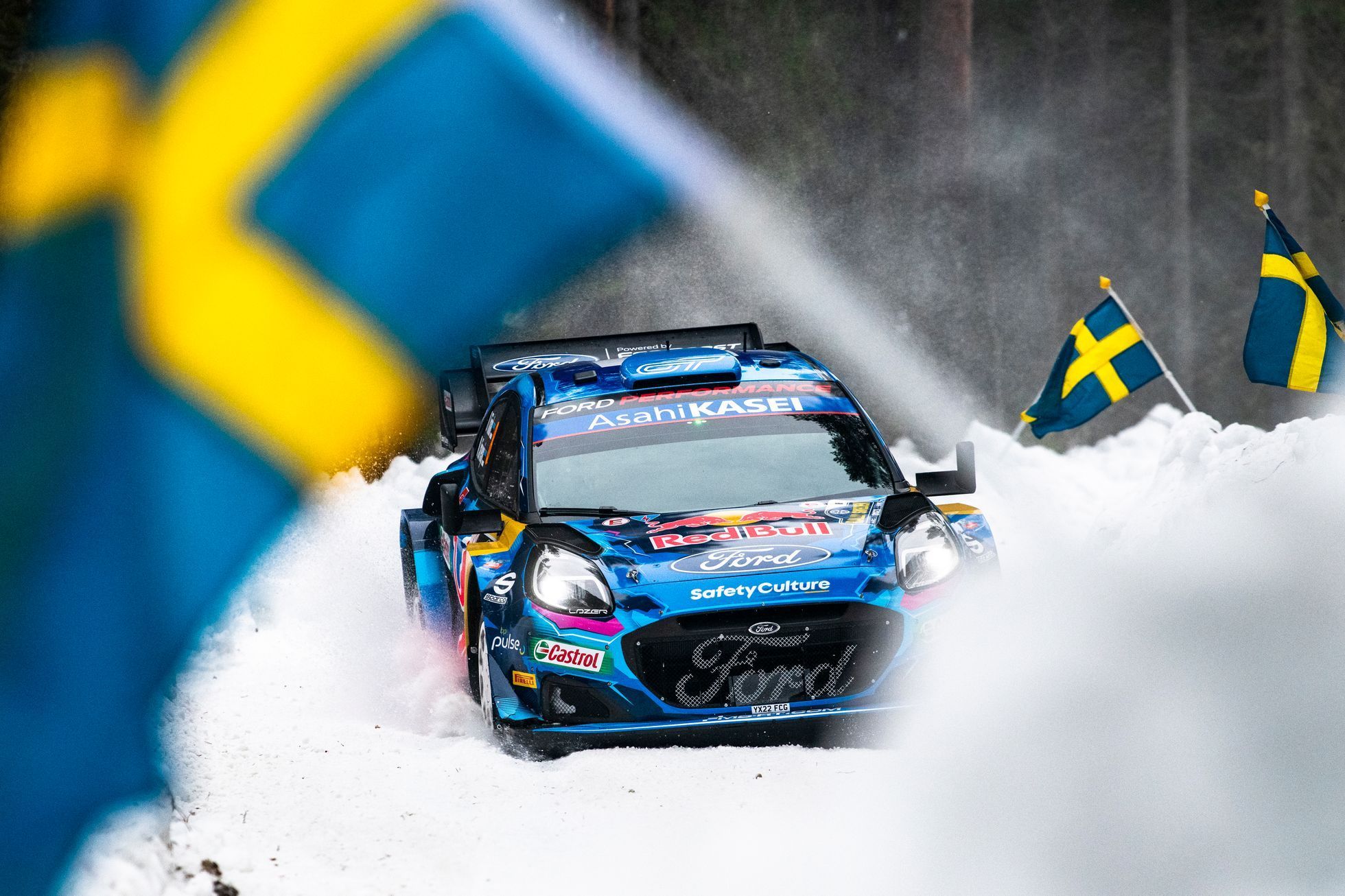 Ott Tänak, Ford na trati Švédské rallye 2023