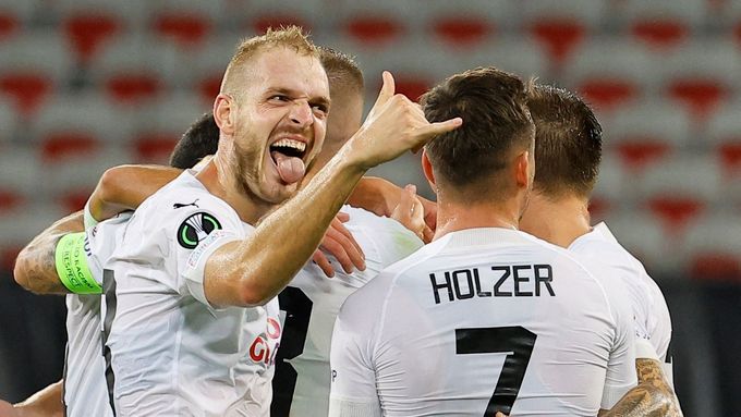 Fotbalisté Slovácka slaví senzační vítězství v Nice