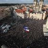 Třetí demonstrace proti Benešové a Babišovi a za spravedlivou justici, Staroměstské náměstí, Praha
