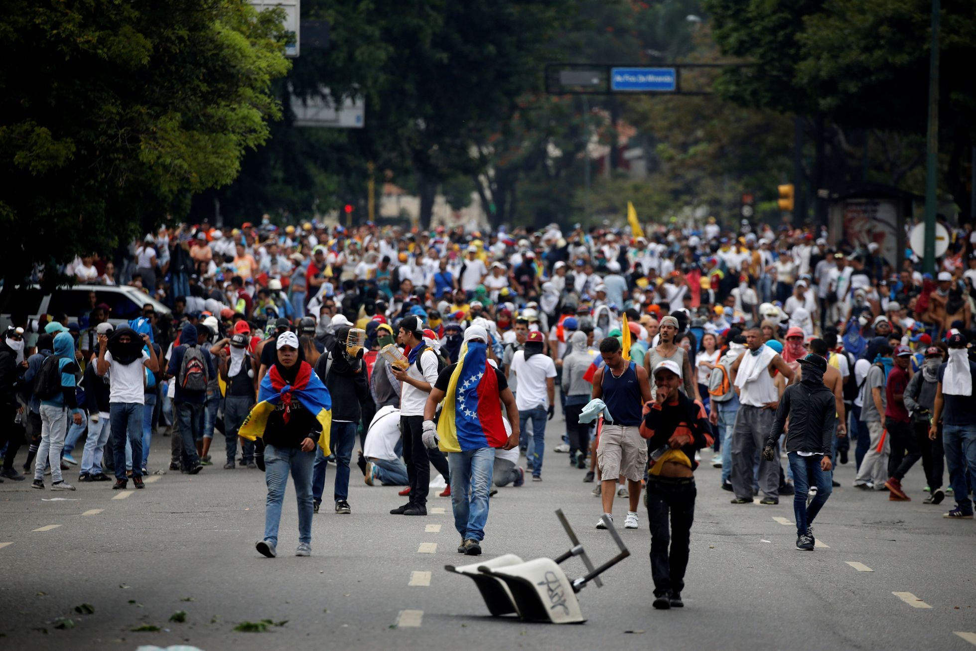 Protesty ve Venezuele
