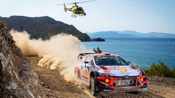 Andreas Mikkelsen, Hyundai na trati Turecké rallye 2019