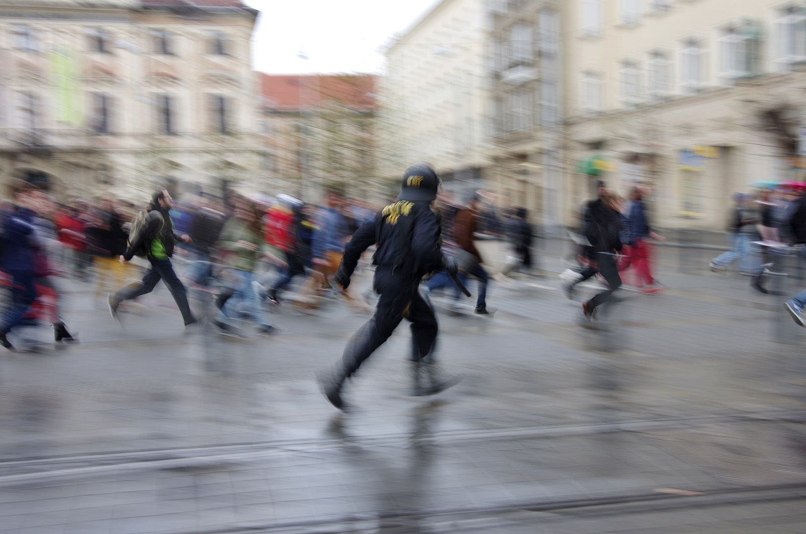 Brno blokovalo pochod neonacistů - finální foto