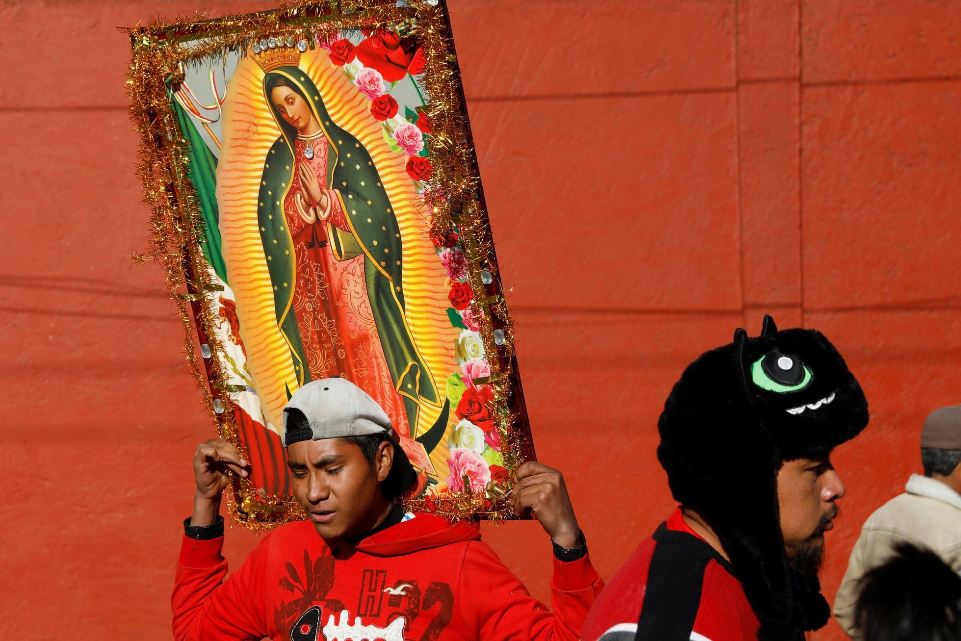 Pouť k bazilice P. Marie Guadalupské v Mexico City, 12. prosince 2017