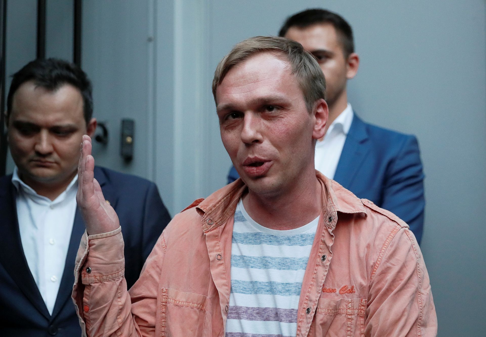 Ruský novinář Ivan Golunov po propuštění