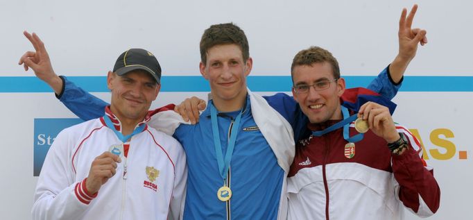 Ondřej Polívka, Ilja Frolov, Adam Mároši na ME 2009