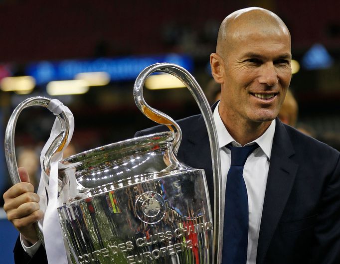 Zinedine Zidane, trenér Realu Madrid