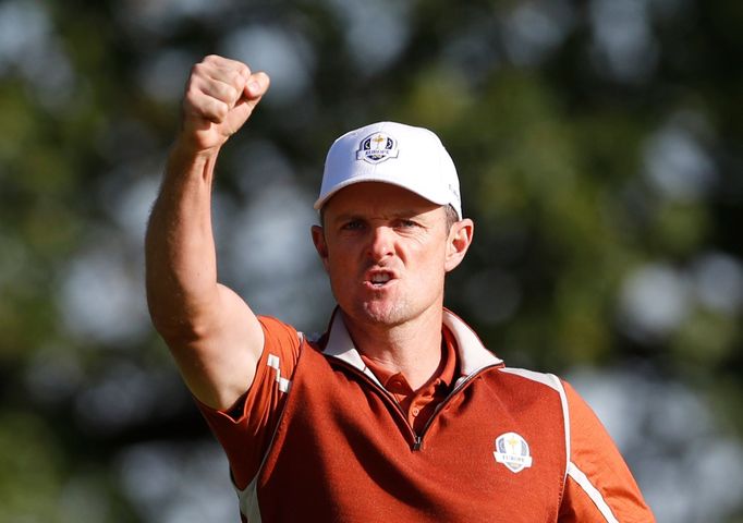 Ryder Cup 2018, druhý den: Justin Rose