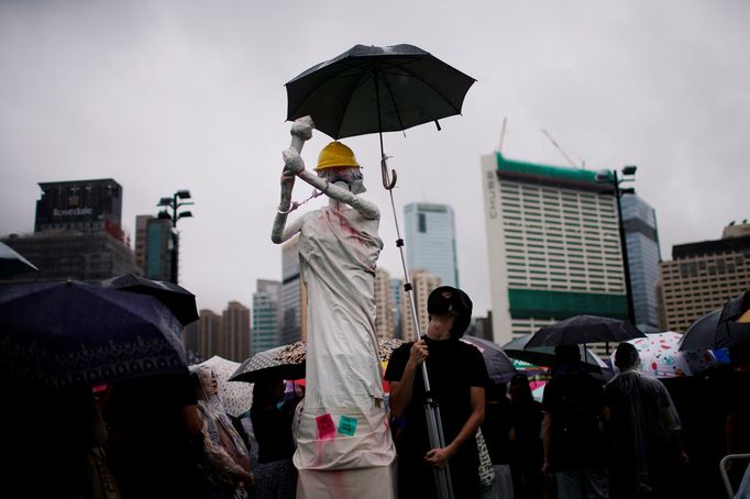 Protesty v Hongkongu