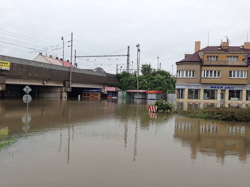 Povodeň červen 2013 - Kralupy nad Vltavou