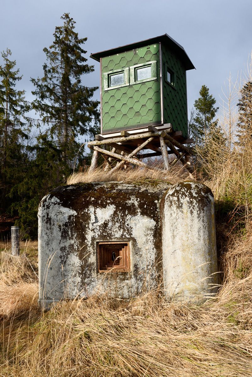 Lovec posedů / Fotogalerie / Posedy jak je určitě neznáte. Nechte se uhranout géniem myslivecké tvořivosti