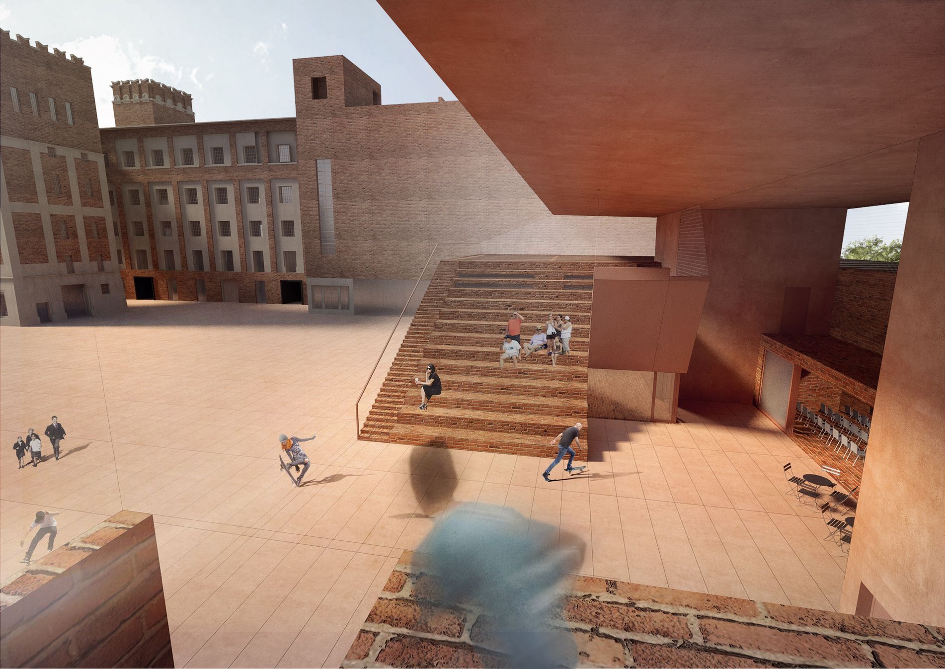 Automatické mlýny - Pardubice - vizualizace