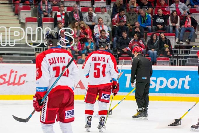 Lukáš a Jakub Galvasovi (HC Olomouc)