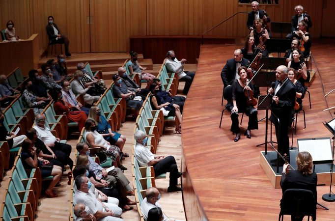 Iván Fischer před pátečním vystoupením Budapešťského festivalového orchestru.