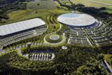 Best Industrial & Logistics Development McLaren Production Centre Woking, United Kingdom Planning Consultant & Landscape Architect: Terence O'Rourke Ltd Architect: Foster + Partners