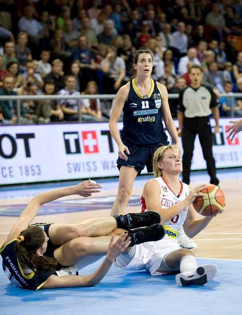 Basketbal: Česko - Argentina