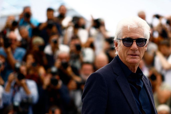 Richard Gere na festivalu v Cannes.