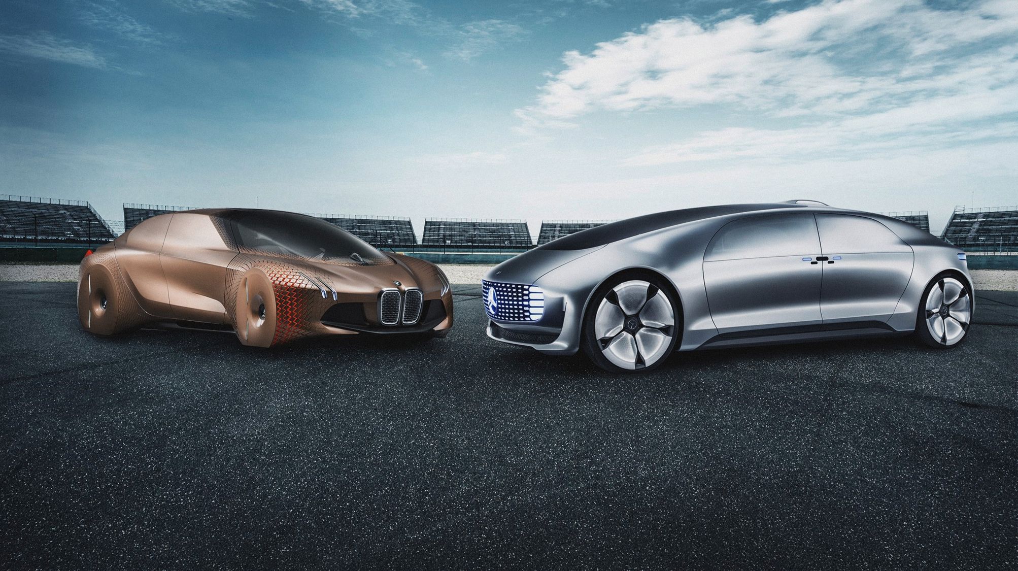 BMW a Mercedes autonomie