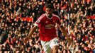 Manchester United's Marcus Rashford celebrates scoring their second goal