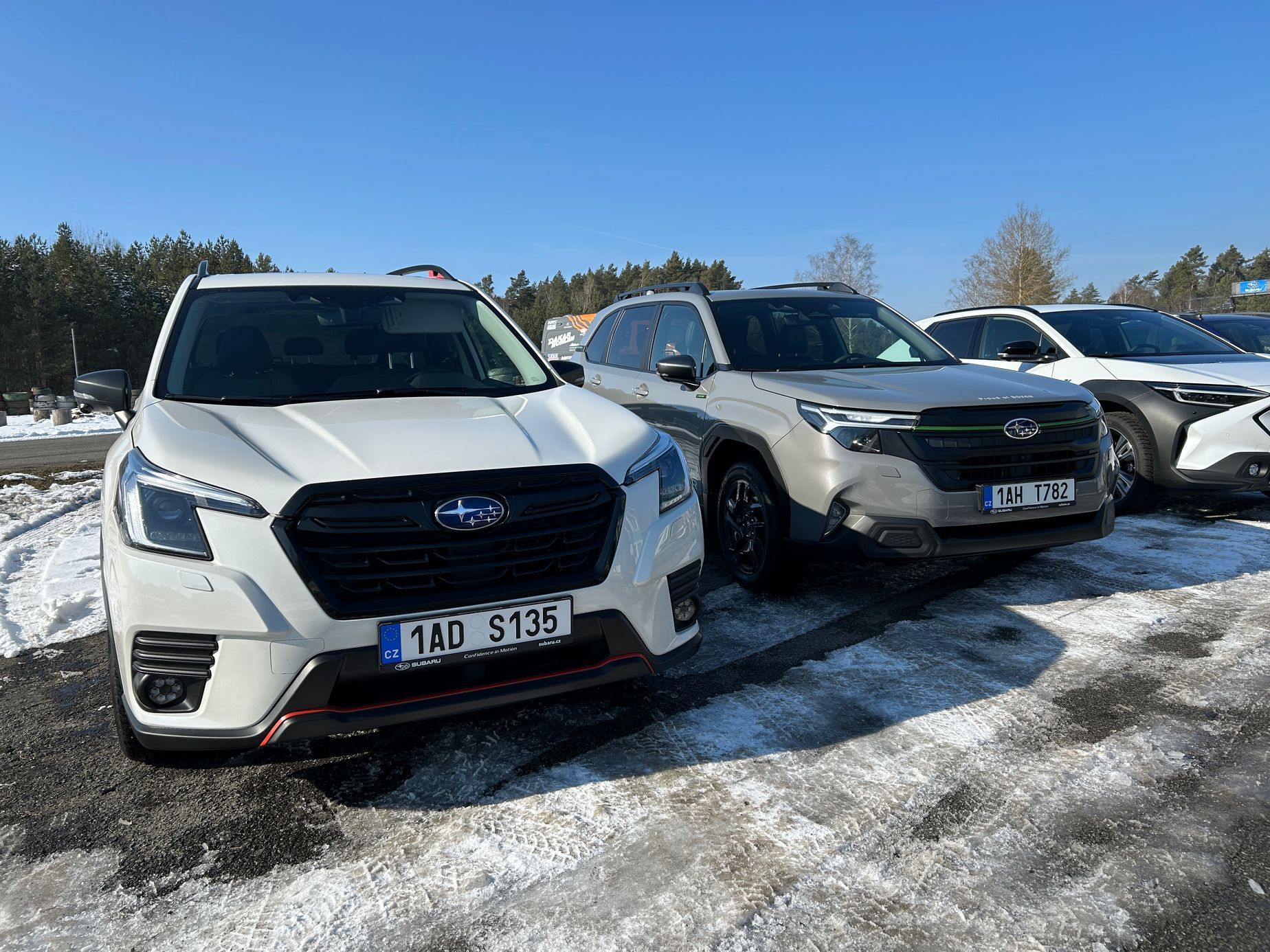 Subaru Forester reportáž Bělá pod Bezdězem 2025