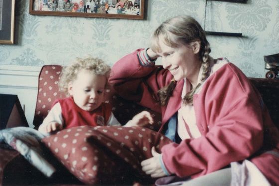 Mia Farrowová s mladou Dylan.