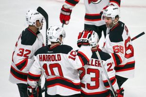 NHL: New Jersey Devils at Montreal Canadiens (Cammalleri, Harrold, Jágr)
