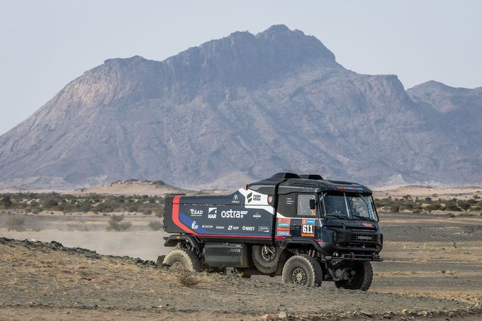 Tomáš Vrátný (Tatra) před Rallye Dakar 2025