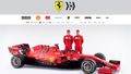 Charles Leclerc a Sebastian Vettel s monopostem formule 1 Ferrari SF 1000 pro sezonu 2020
