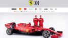 Charles Leclerc a Sebastian Vettel s monopostem formule 1 Ferrari SF 1000 pro sezonu 2020