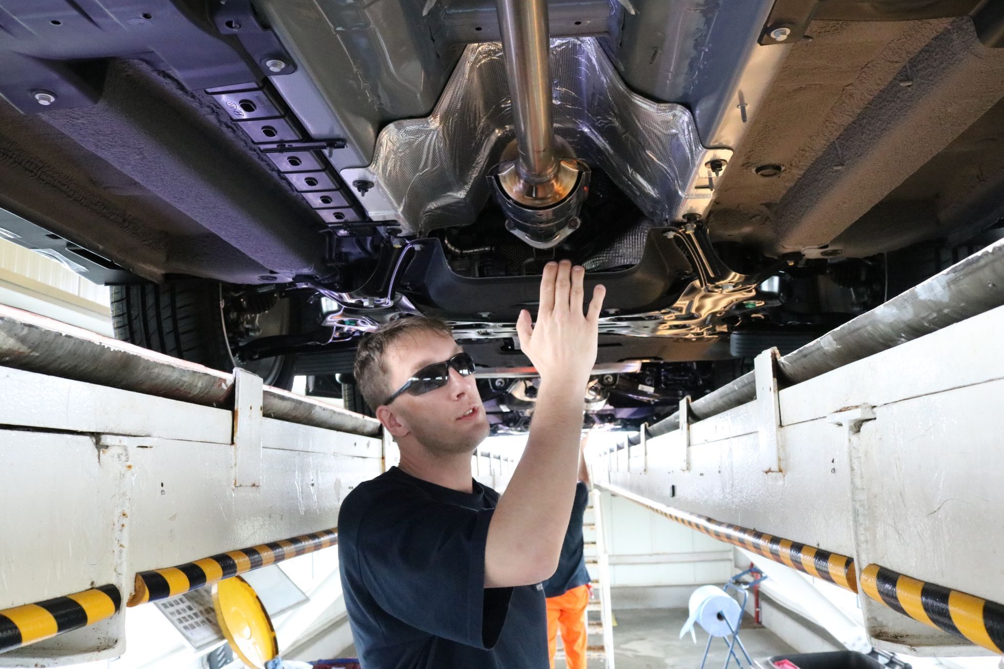 Testovací dráha Hyundai Nošovice - podvozek